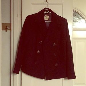 Black Womens Peacoat
